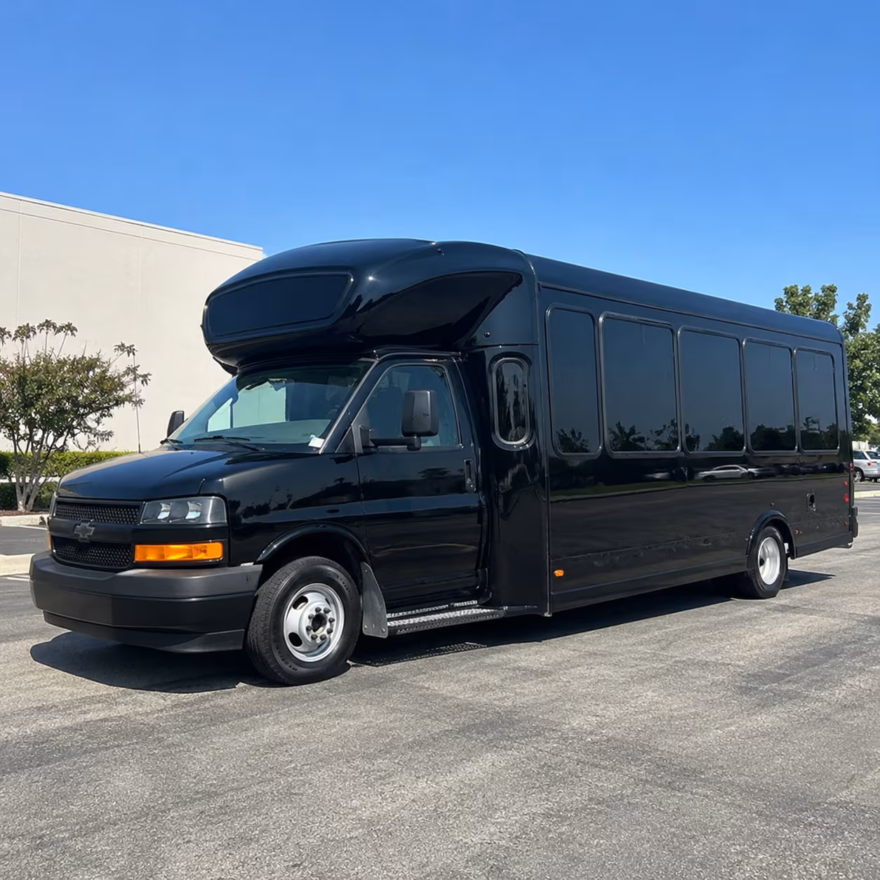 compare wedding party buses minibuses and charter buses side by side