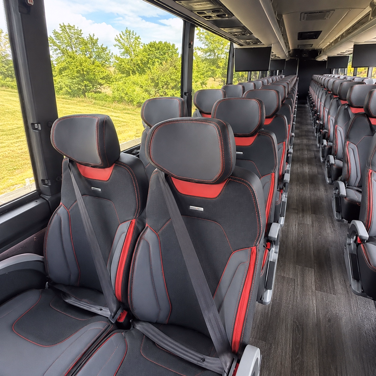 pompano beach charter bus services