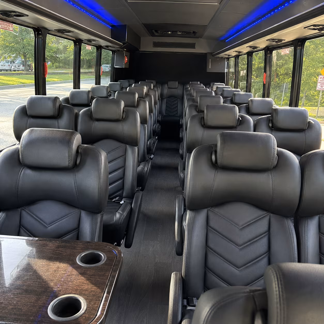 pompano beach long distance transportation onboard seating